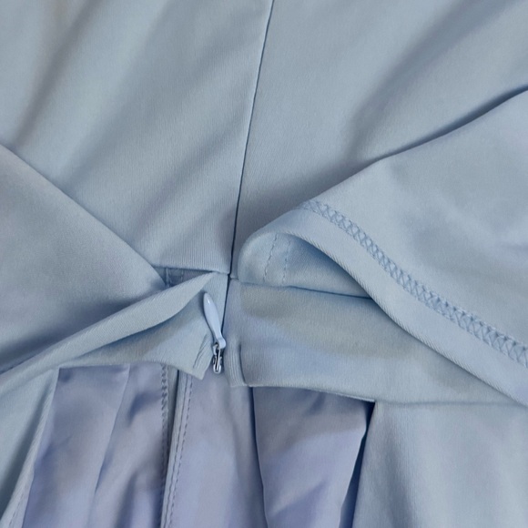 New Baby Blue open from shorts romper - Picture 8 of 13